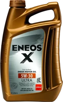Олива моторна 5W-30 ENEOS X ULTRA API SP/SN Plus, ACEA C3, VW 504.00/507.00, 4л, синт. Eneos EU0025301N