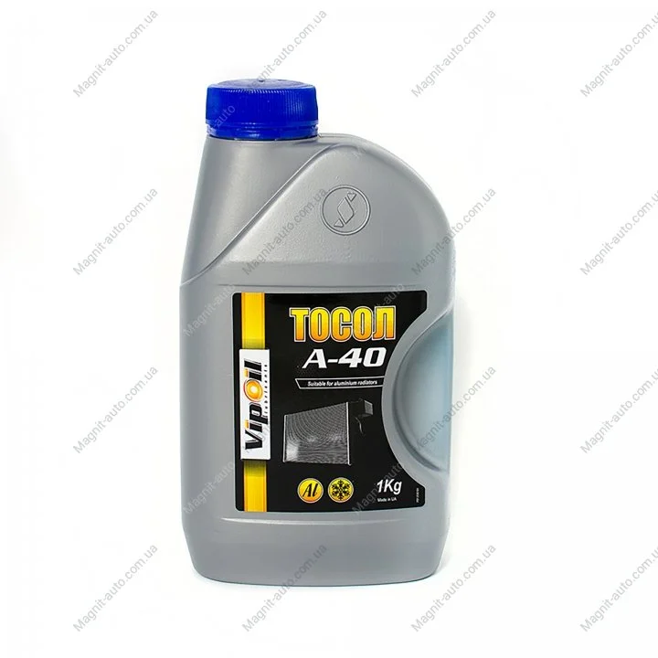 Тосол VipOil А-40 1кг x8 Vipoil 701350 (фото 1)
