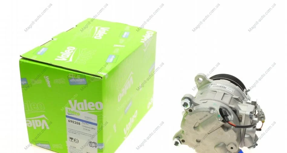 Компресор кондиціонера BMW X5 (F15/E70)/X6 (E71/F16) 2.0-3.0 09-19 Valeo 690208 (фото 1)