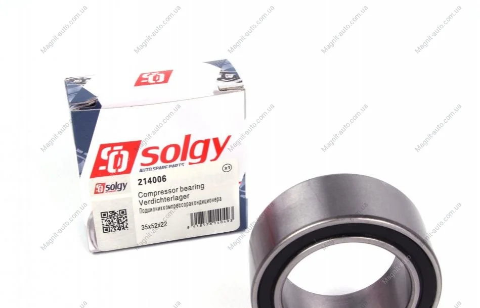 Подшипник компрессора кондиционера Solgy 214006 (фото 1)