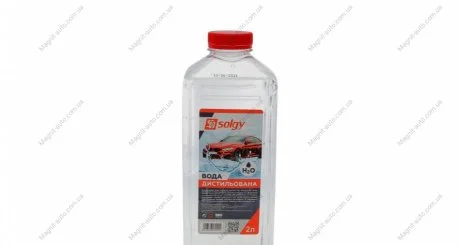 Дистиллированная вода, ТМ SOLGY, 2л Solgy 502001