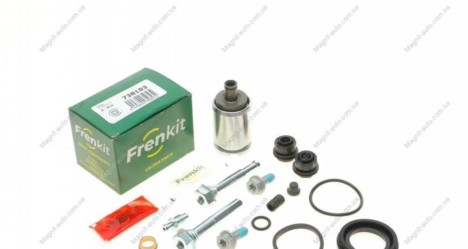 Ремкомпл. супорта зад. Insignia B 17-/Leaf 17-/Qashqai 13-/X-Trail 13-(superkit/38 mm)(TRW) FRENKIT 738103 (фото 1)