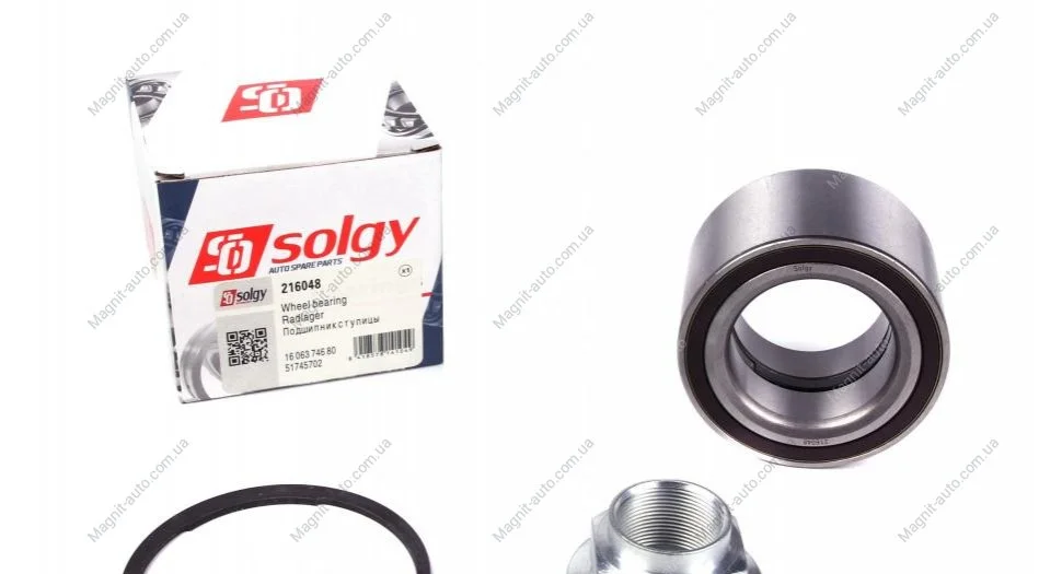 Підшипник маточини (ремкомплект) Solgy 216048 (фото 1)