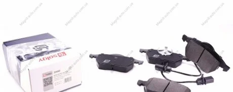Колодки тормозные Solgy 209066