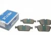 Комплект тормозных колодок из 4 шт. дисков MEYLE 025 255 3119/PD (фото 1)