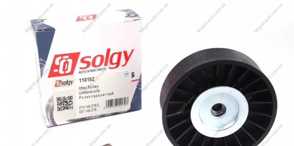 Ролик натяжной ремня генератора Solgy 110152 (фото 1)