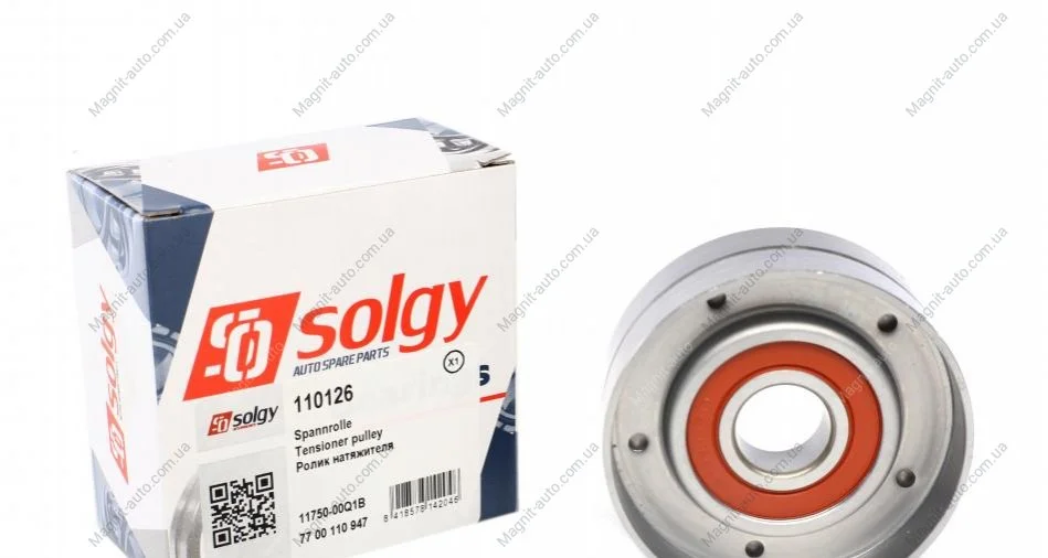 Ролик натяжной ремня генератора Solgy 110126 (фото 1)
