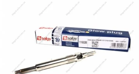Свеча накала Solgy 116026