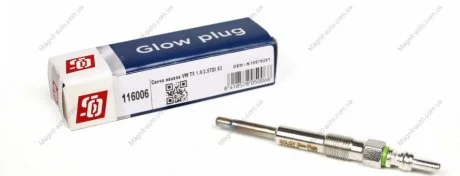 Свеча накала Solgy 116006