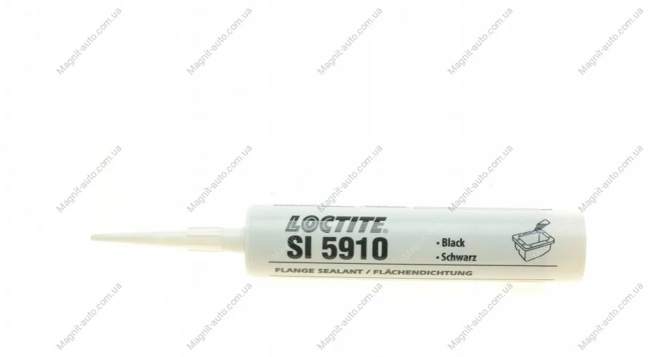 Герметик Loctite SI 5910 силикон нейтральный, маслостойкий, черный 300мл Henkel 2061753 (фото 1)