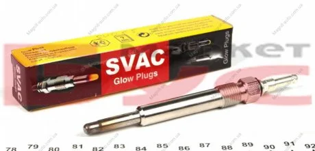 Свеча накала OM604-606 11.5V (M12x1.25/4.5s) Svac SV065