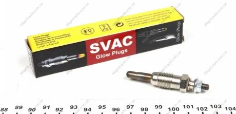 Свеча накала VW/Audi 1.6D/1.9TD Svac SV068