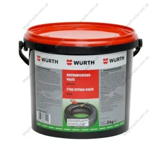 Шиномонтажна паста чорна 5 кг {арт. } Wurth 08901241