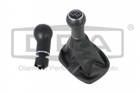 Ручка КПП с пыльником черный 6 ступ VW BORA (99-02),GOLF (98-06)/Seat Leon (00-0 Dpa 77111640802 (фото 1)