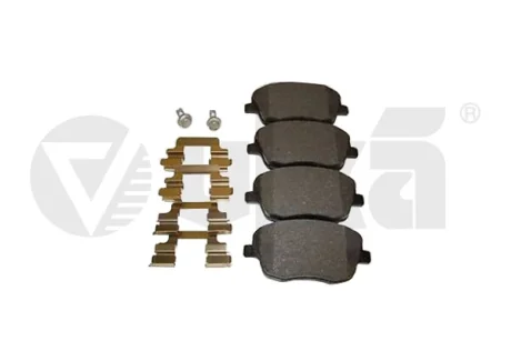 Тормозные колодки передние без датчика Skoda Fabia (00-10), VW Polo (02-10)/Seat Ibiza (02-10) vika Vika 66981104301