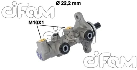 HYUNDAI Главный тормозной цилиндр ACCENT III 05-10, KIA RIO II 05- CIFAM 202-820