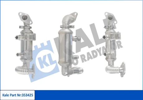 Радіатор EGR Ford Focus II (04-), C-Max (05-), Mondeo (07-), Transit Connect (02-) 1.8 TDCi KALE OTO RADYATOR Kale oto radyator 353425