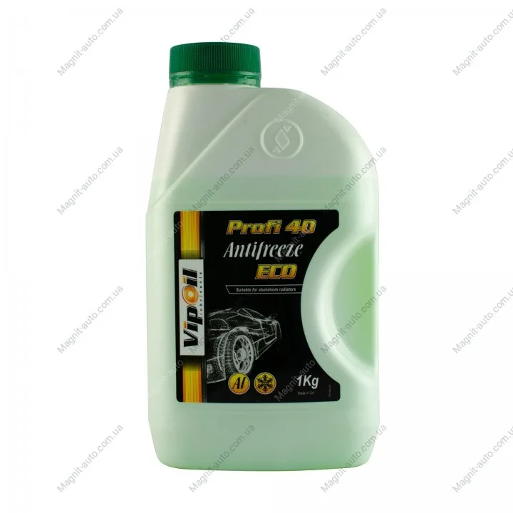 Антифриз VipOil ECO Profi 40 (зелений), 1кг х8 Vipoil 701406 (фото 1)
