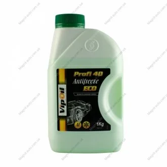 Антифриз VipOil ECO Profi 40 (зелений), 1кг х8 Vipoil 701406