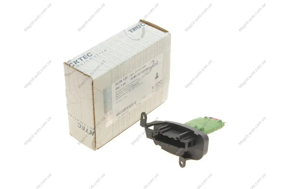 Резистор обігрівача Trucktec automotive 02.59.120 (фото 1)