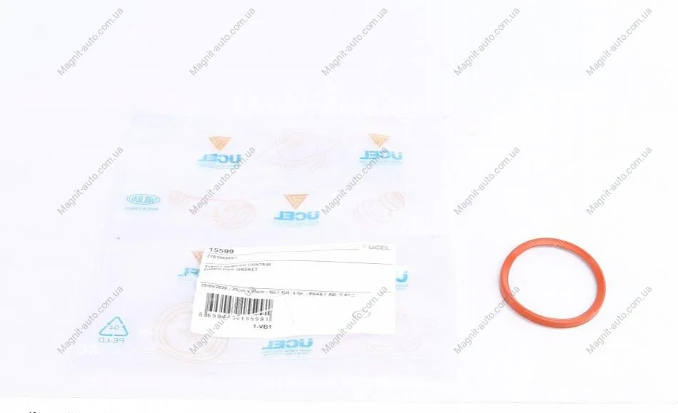 Прокладка патрубка Ucel 15599 (фото 1)