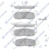 Тормозные колодки задние Jeep Commander (06-), Grand Cherokee (-10) HI-Q Hi-Q (SANGSIN) SP1512 (фото 1)