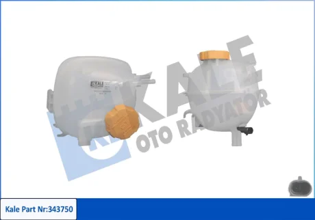 KALE OPEL Расширительный бачок Vectra C Kale oto radyator 343750