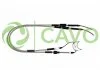 CAVO FORD Трос ручн. торм. задн.лев./прав. Escort 1,4/1,6D 86- (2945/1265+1140mm) Cavo 4602 235 (фото 1)