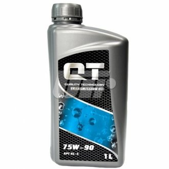 Масло трансмиссионное для МКПП 75W90 GL4/5 1Л Qt-oil QT2475901 (фото 1)