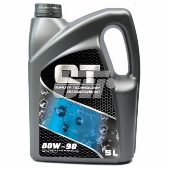 Масло трансмиссионное для МКПП 80W90 GL5 5Л Qt-oil QT2580905 (фото 1)
