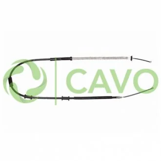 CAVO FIAT Трос ручн.тормоза лев.Punto 05- (1673/1372mm) Cavo 1102 677