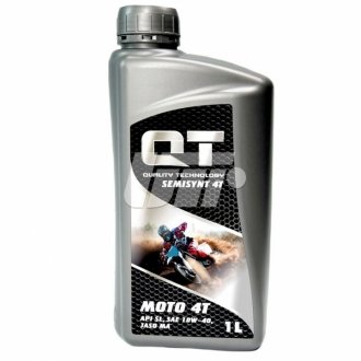 Масло моторное 4Т 4T 10W40 SL 1Л Qt-oil QT1641001 (фото 1)