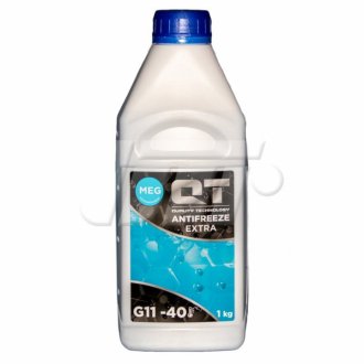 Антифриз QT MEG EXTRA -40 G11 BLUE 1кг Qt-oil QT563401 (фото 1)