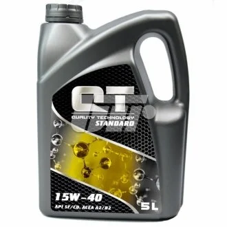 Моторна олива QT-Oil STANDART 15W40 SF/CD 5л Qt-oil QT1115405