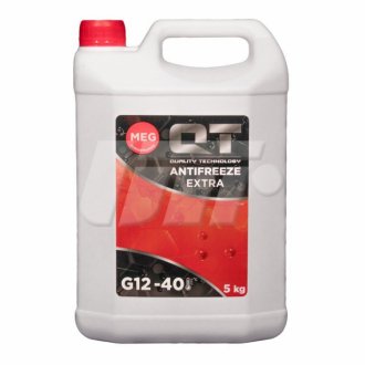 Антифриз QT MEG EXTRA -40 G12 RED 5кг Qt-oil QT561405 (фото 1)