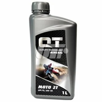 Моторна олива QT-Oil Mineral 2T TC, 1л Qt-oil QT1520001