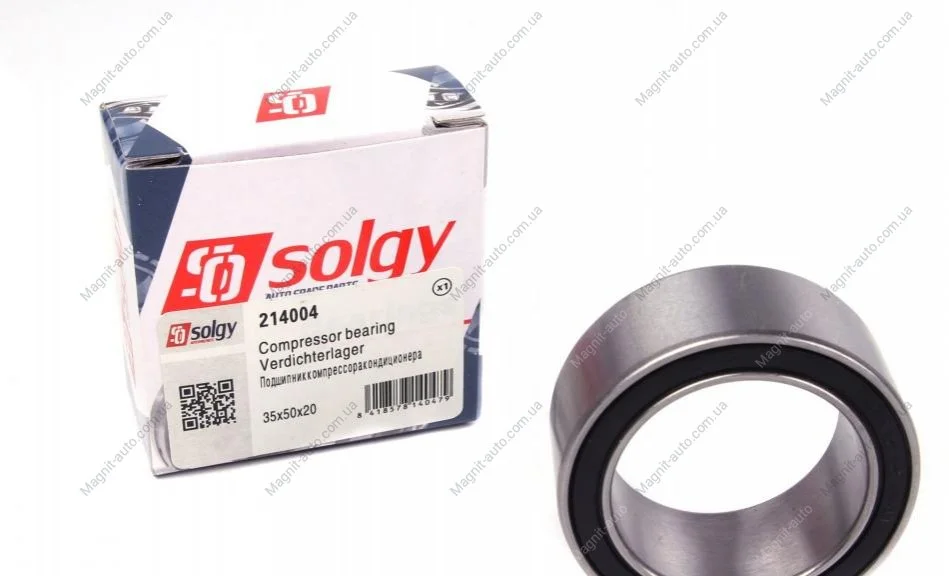 Підшипник компресора кондиціонера Solgy 214004 (фото 1)
