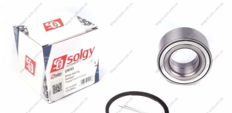 Підшипник маточини (ремкомплект) Solgy 216103