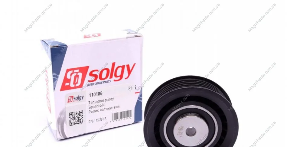 Ролик натяжной ремня генератора Solgy 110186 (фото 1)