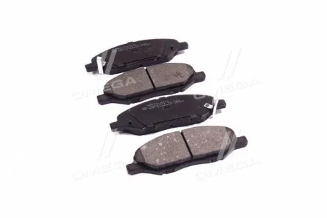 Колодки гальмівні дискові передні NISSAN MICRA III, NOTE, TIIDA JAKOPARTS J3601074