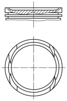 Поршень MAHLE / KNECHT 011 PI 00112 000