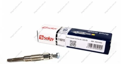 Свеча накала Solgy 116010