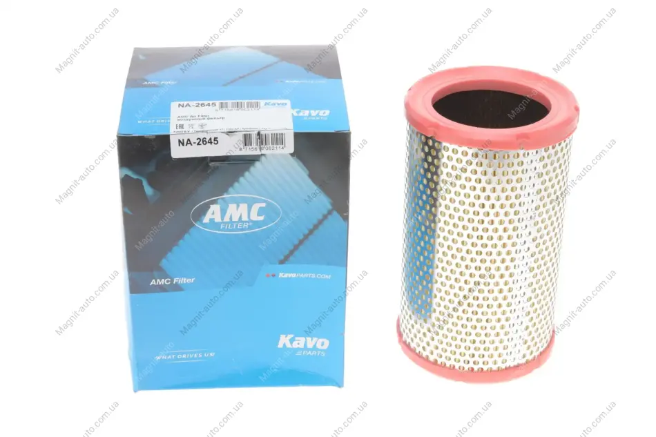 PARTS NISSAN Фільтр повітряний 1,2i: Kubistar,Renault Clio II, Kangoo,Twingo 96- KAVO NA-2645 (фото 1)