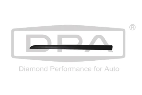 Молдинг двері передньої лівої Skoda Fabia (06-14) DPA Dpa 88530712702
