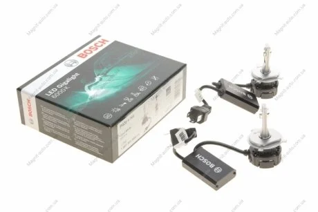 LED Gigalight Автолампа H4 12V 30W 60000К (2шт.) холодный BOSCH 1987301554