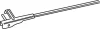 TRICO ExactFit Flat Щітка склоочисника,безкаркасна OEM (430мм) Trico EFB436 (фото 3)