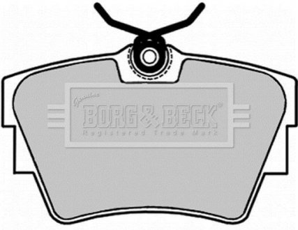 - Гальмівні колодки до дисків BORG & BECK BBP1693