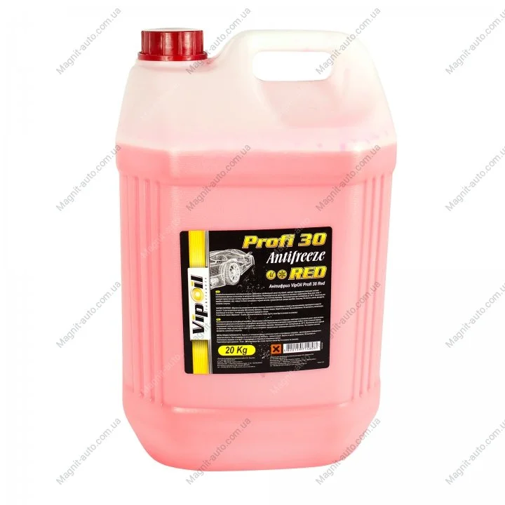Антифриз VipOil Profi 30 Red (червоний) 20кг Vipoil 701250 (фото 1)