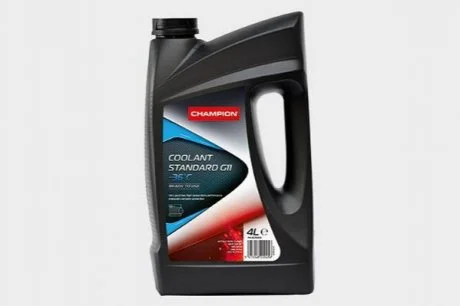 Фото 1 - coolant standard g11 -36°c 4l(х4) CHAMPION 8220456 COOLANT STANDARD G11 -36°C 4L(х4) CHAMPION 8220456 (фото 1)