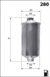 Фільтр палива (аналогWF8030/KL10) MECAFILTER ELE3571 (фото 1)